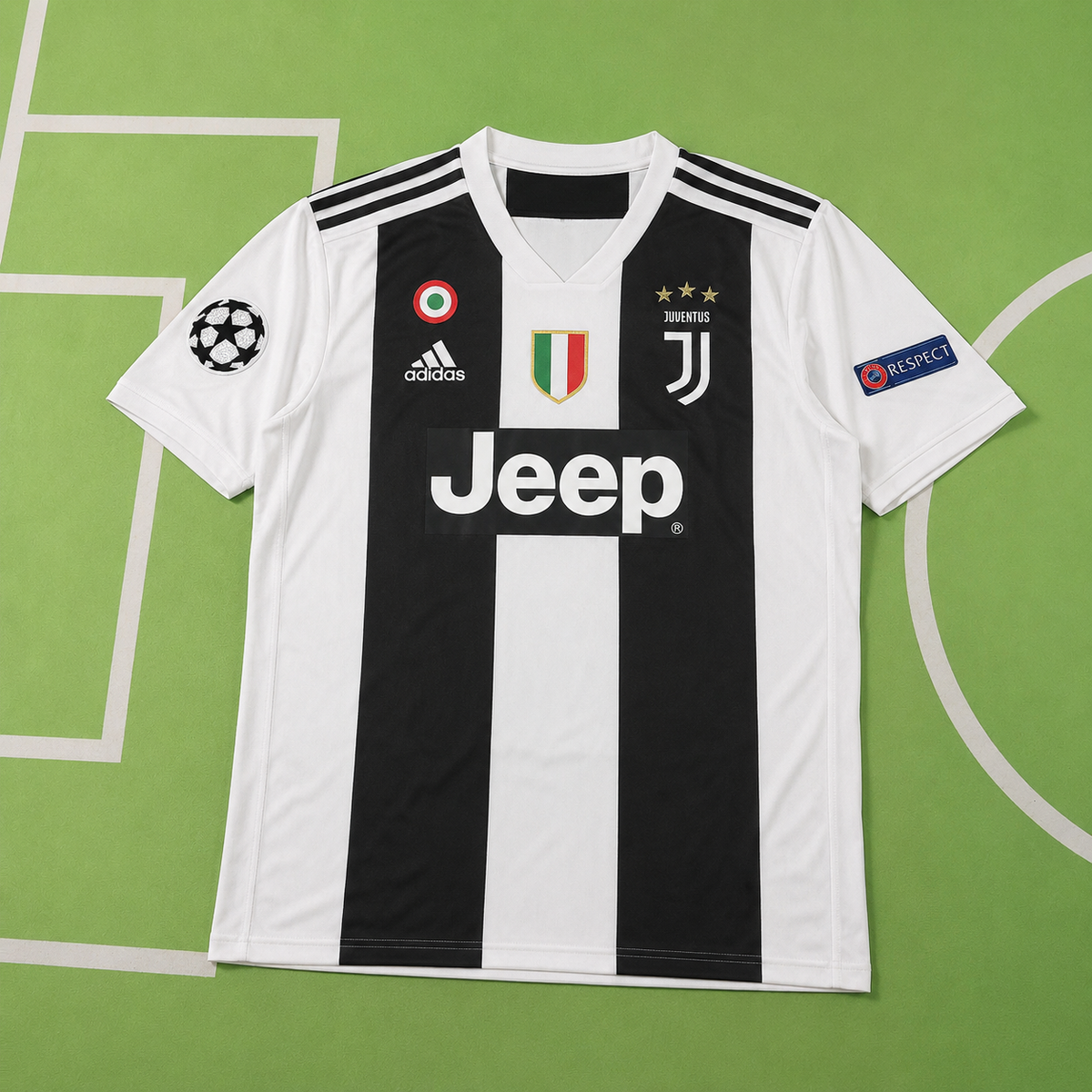 Tricou Juventus Home Kit 18/19 Home Kit - Ronaldo 7 Fan Version