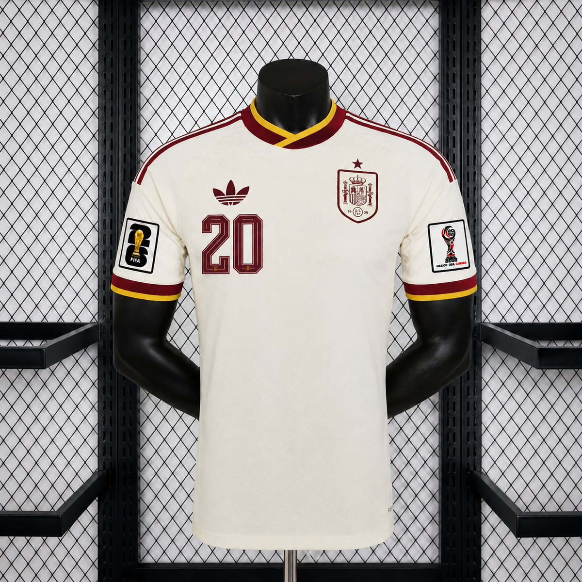 Tricou Spania Away Kit - Pedri 20 Player Version
