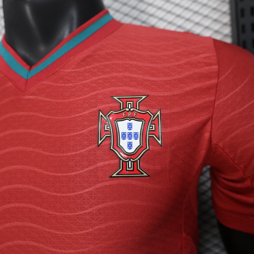 Tricou Portugalia Home Kit - Ronaldo 7 Player Version