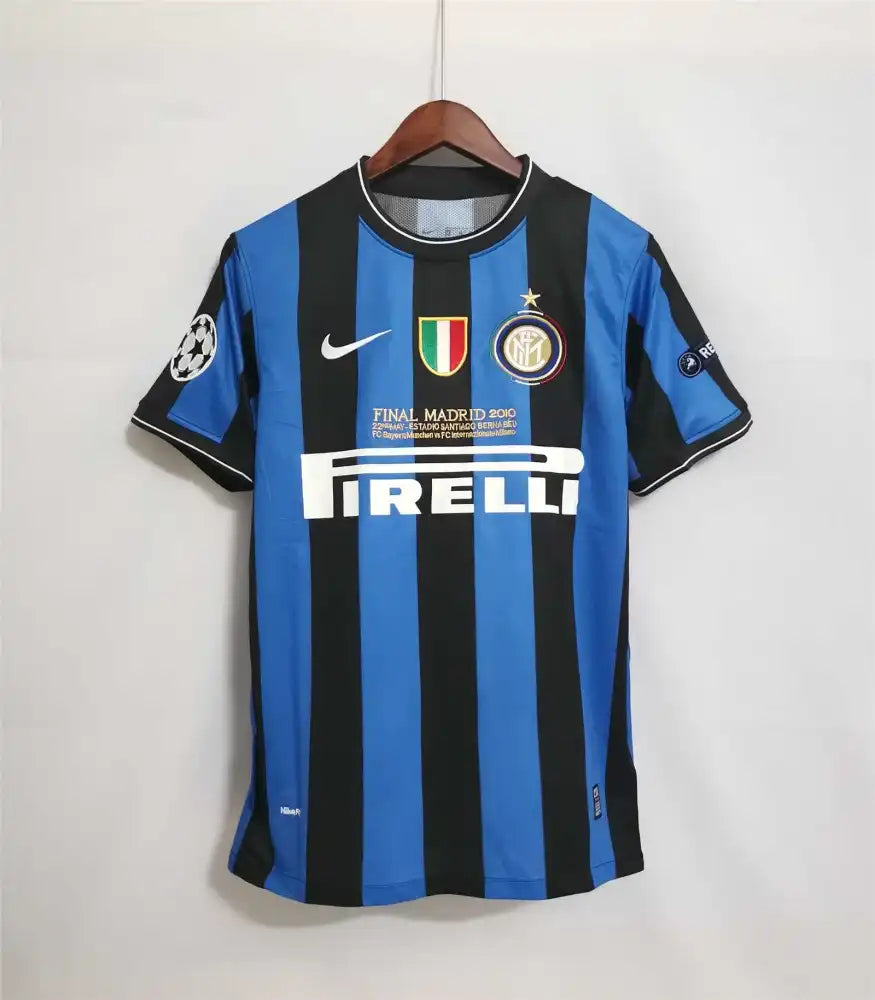 Tricou Inter Home Kit 09/10 Retro - Chivu 26 Fan Version