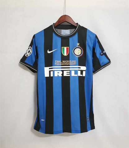 Tricou Inter Home Kit 09/10 Retro - Chivu 26 Fan Version