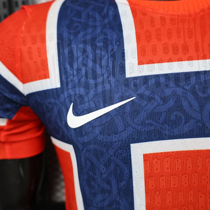 Tricou Norvegia Home Kit - Braut Haaland 9 Player Version