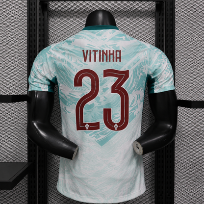 Tricou Portugalia Away Kit - Vitinha 23 Player Version