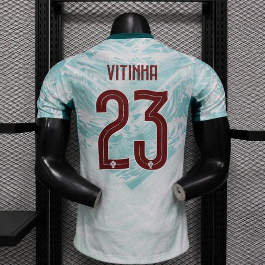 Tricou Portugalia Away Kit - Vitinha 23 Player Version