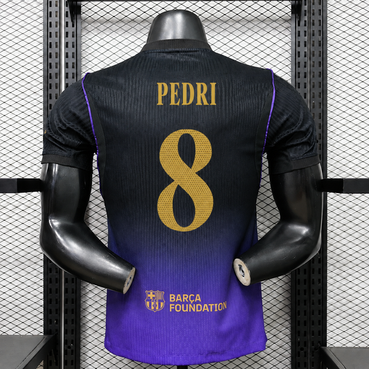 Tricou FC Barcelona 26/27 Away Kit - Pedri 8 Player Version
