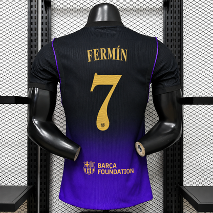 Tricou FC Barcelona 26/27 Away Kit - Fermin 7 Player Version