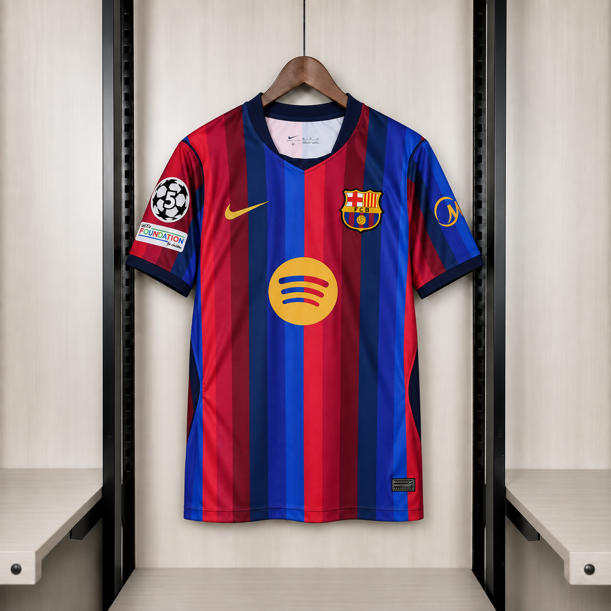 Tricou Barcelona 26/27 Home Kit - Fermin 7 Fan Version