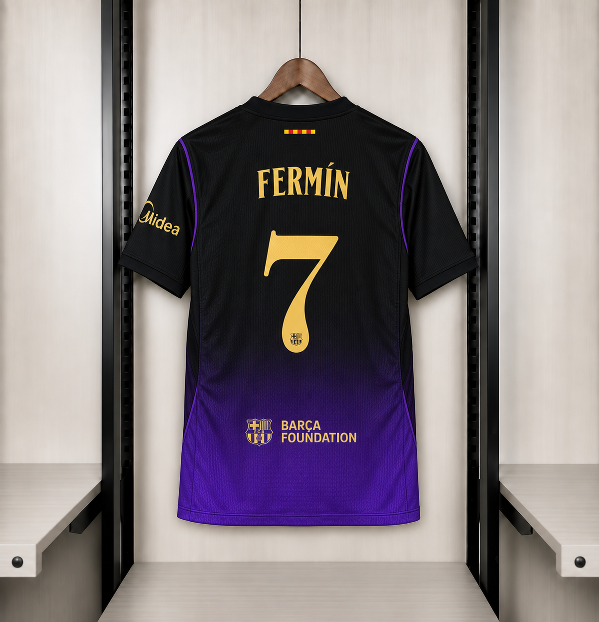 Tricou FC Barcelona 26/27 Away Kit - Fermin 7 Fan Version