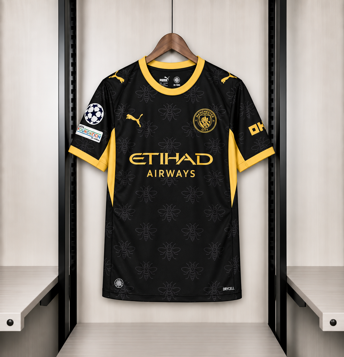 Tricou Man City 26/27 Away Kit - Haaland 9 Fan Version