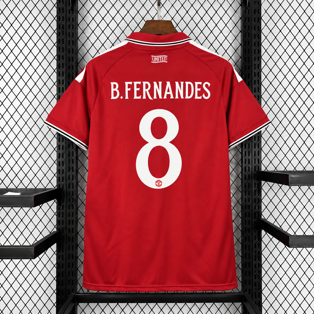 Tricou Man United 26/27 Home Kit - B.Fernandes 8 Fan Version