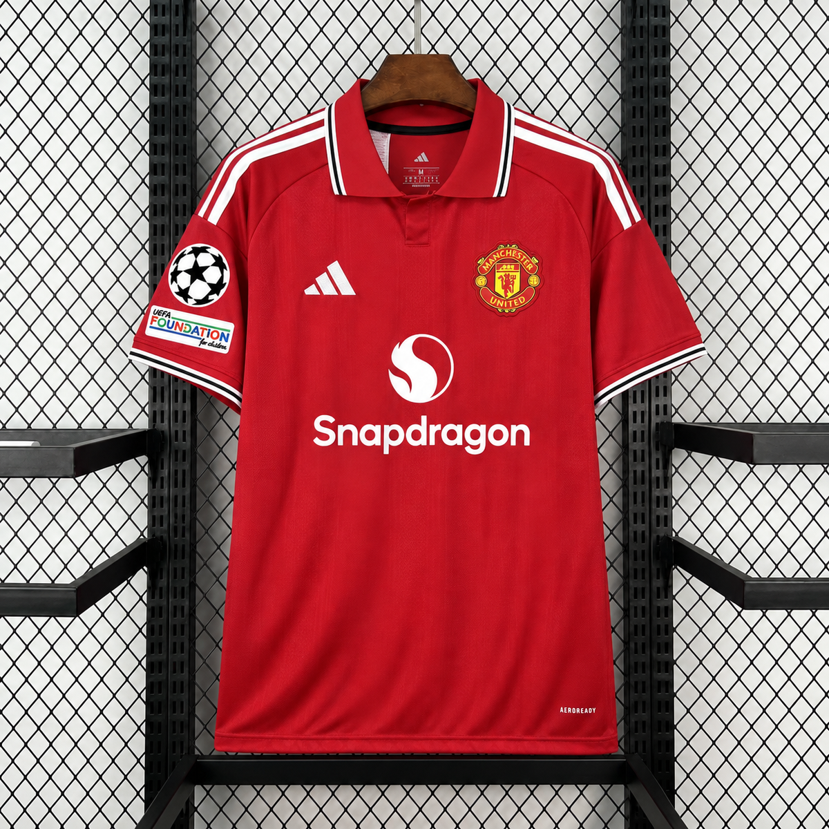 Tricou Man United 26/27 Home Kit - B.Fernandes 8 Fan Version