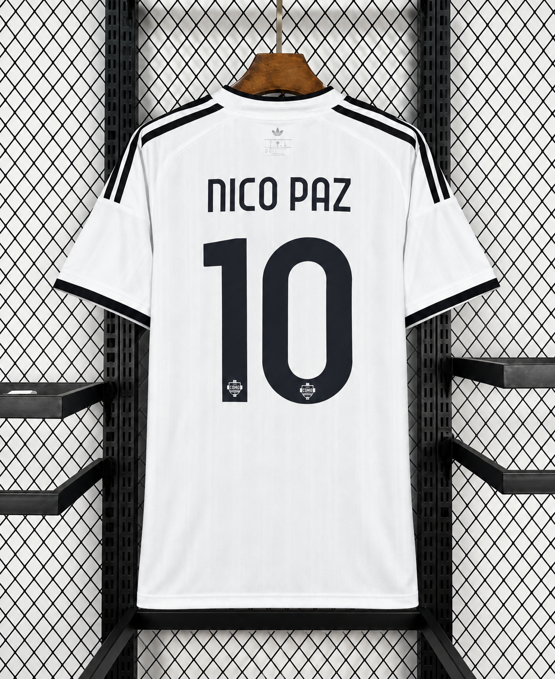 Tricou Como 1907 26/27 Away Kit - Nico Paz 10 Fan Version