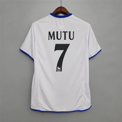 Tricou Chelsea 03/05 Away Kit Retro - Mutu 7 Fan Version