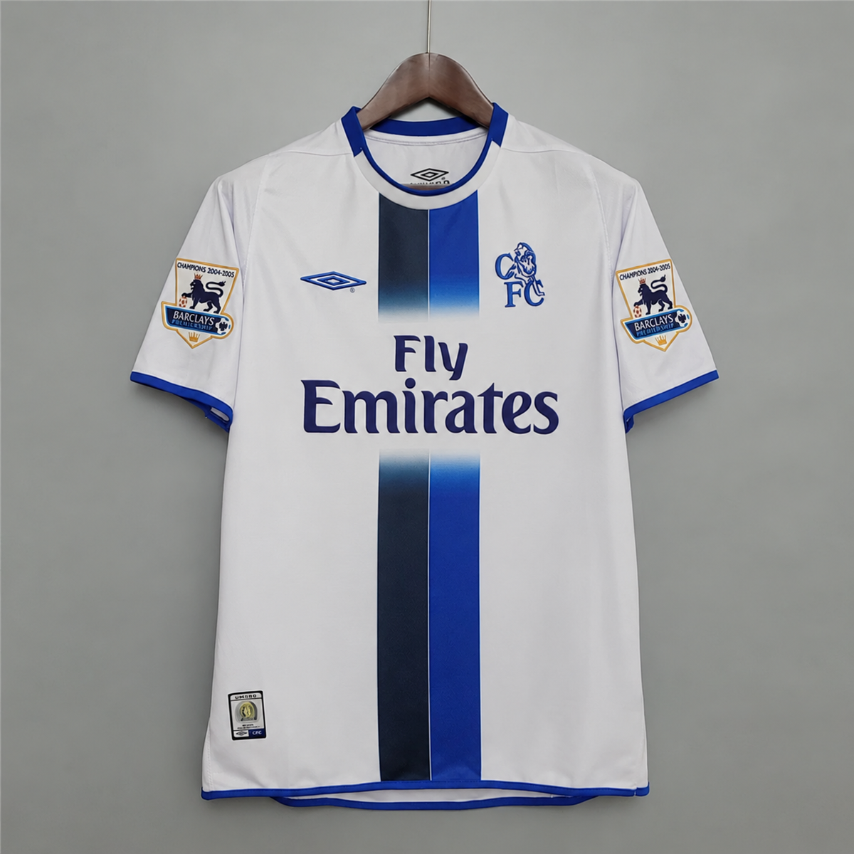 Tricou Chelsea 03/05 Away Kit Retro - Mutu 7 Fan Version