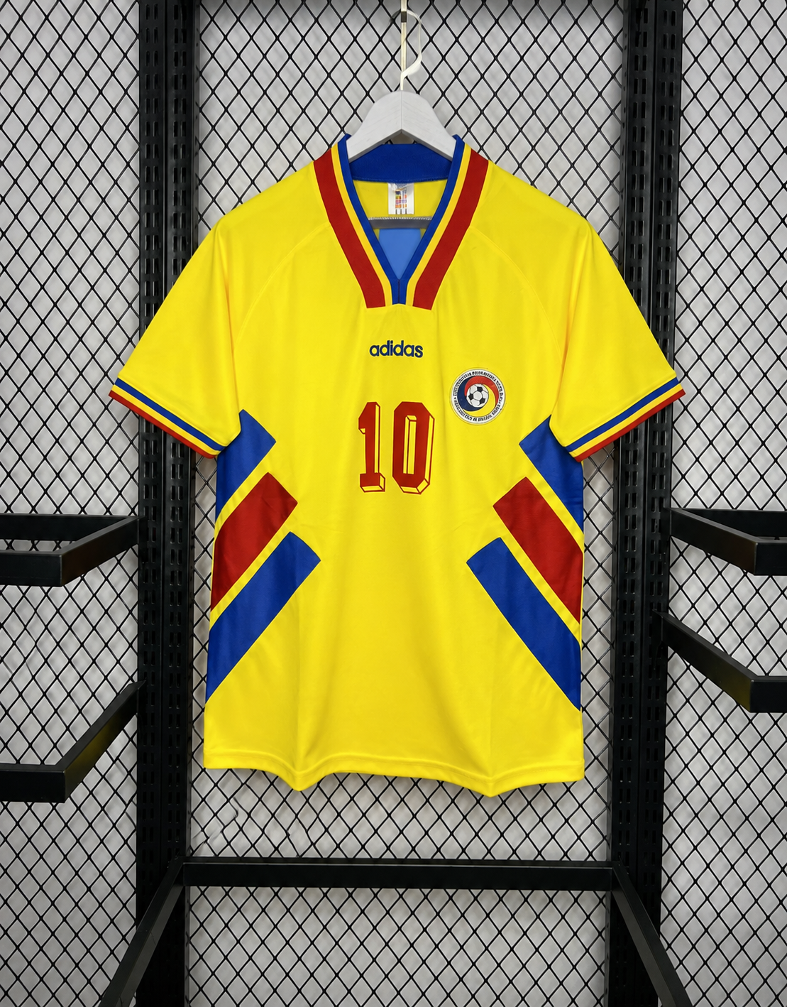 Tricou Romania 1994 World Cup - Hagi 10 Fan Version