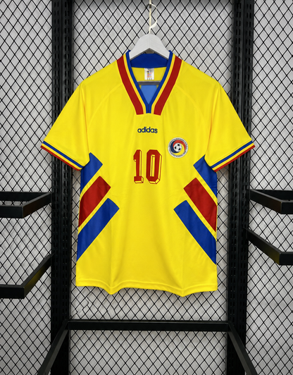 Tricou Romania 1994 World Cup - Hagi 10 Fan Version