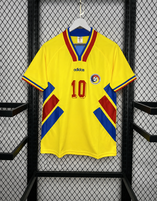 Tricou Romania 1994 World Cup - Hagi 10 Fan Version