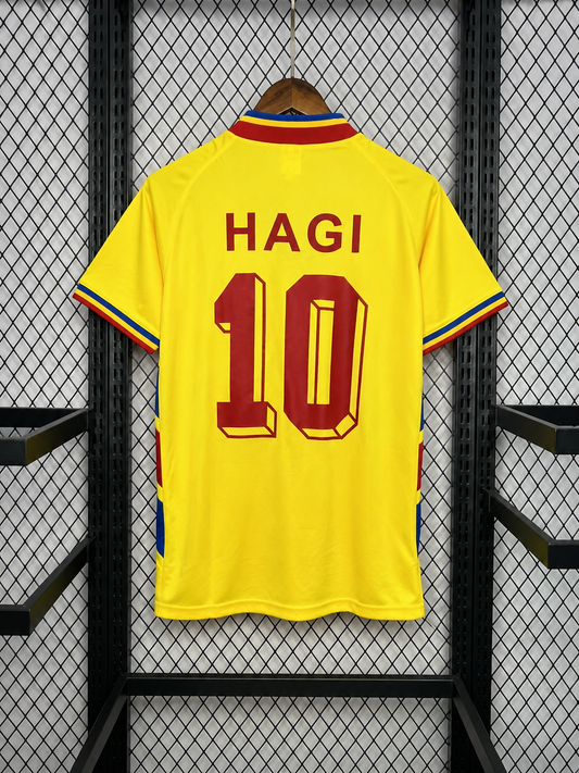Tricou Romania 1994 World Cup - Hagi 10 Fan Version