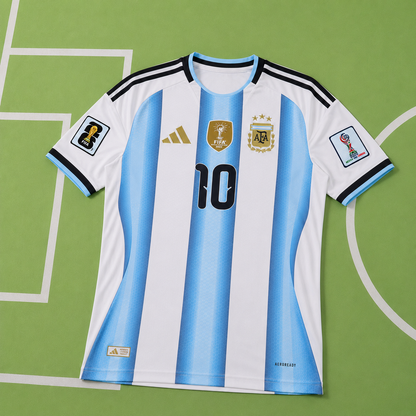 Tricou Argentina Home Kit - Messi 10 Fan Version