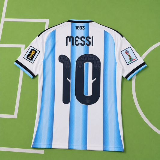 Tricou Argentina Home Kit - Messi 10 Fan Version