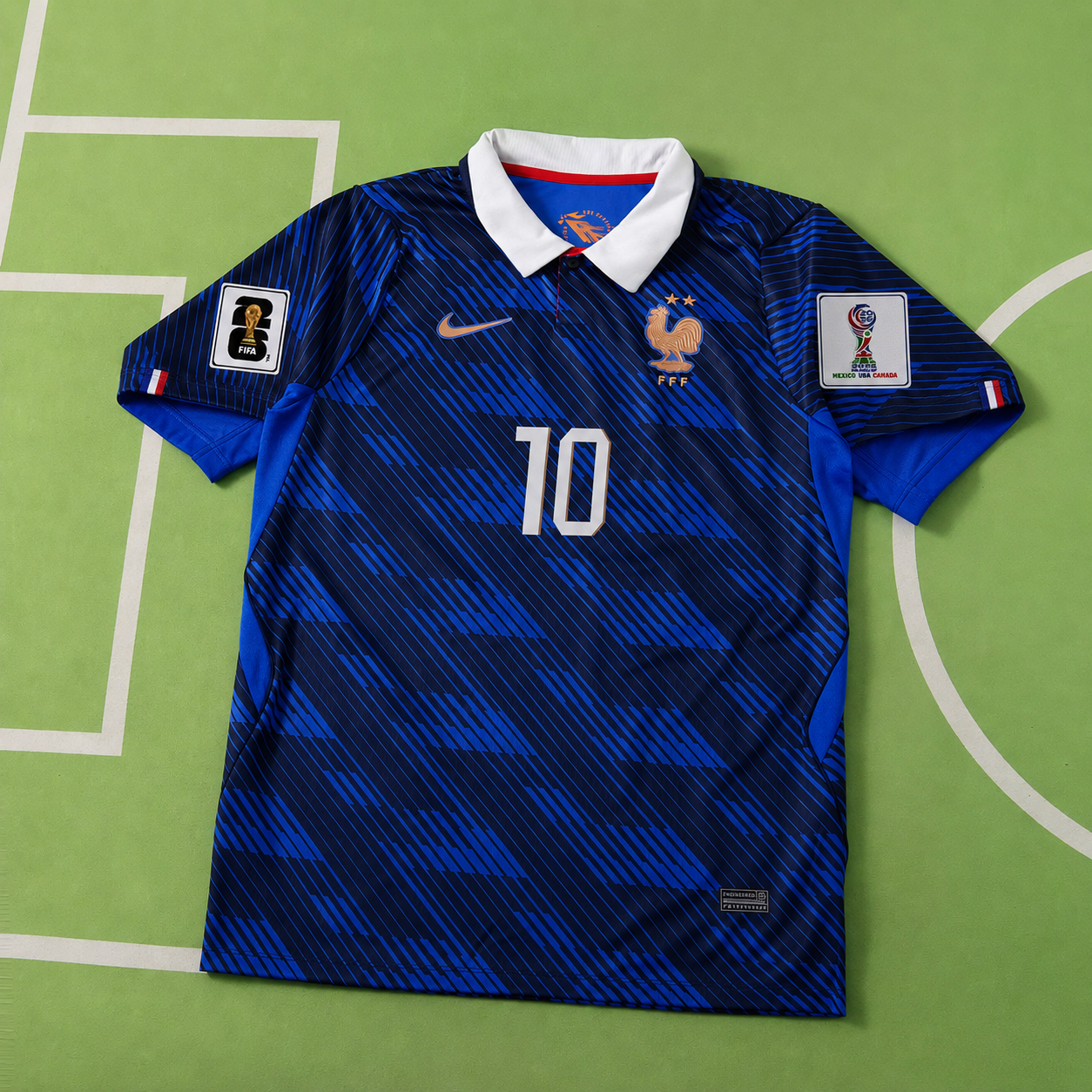 Tricou Franta Home Kit - Mbappe 10 Fan Version