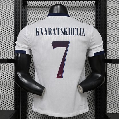 Tricou PSG Away Kit 26/27 - Kvaratskhelia 7 Player Version