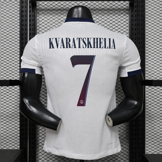 Tricou PSG Away Kit 26/27 - Kvaratskhelia 7 Player Version