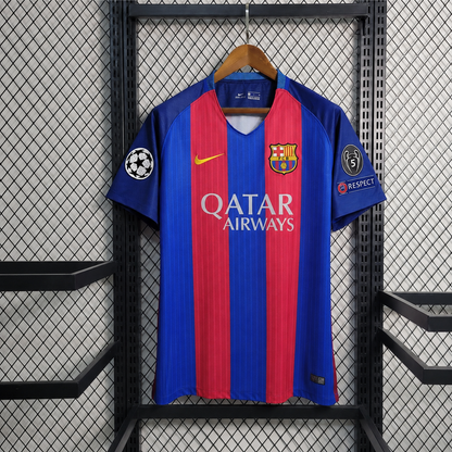 Tricou FC Barcelona Home Kit 17/18 Retro - Neymar 11 Fan Version