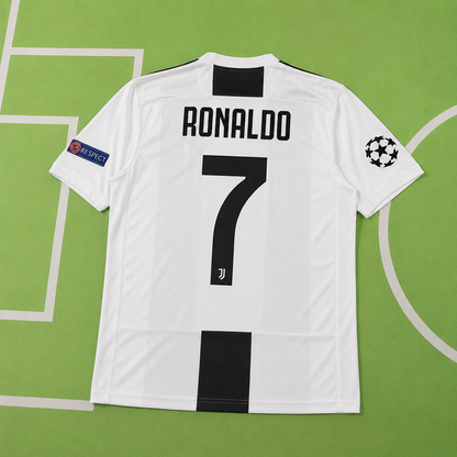Tricou Juventus Home Kit 18/19 Home Kit - Ronaldo 7 Fan Version