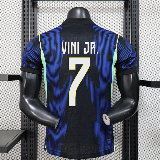 Tricou Brazilia Away Kit - Vini Jr. 7 Player Version