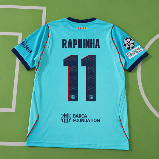 Tricou Barcelona 26/27 Third Kit - Raphinha 11 Fan Version