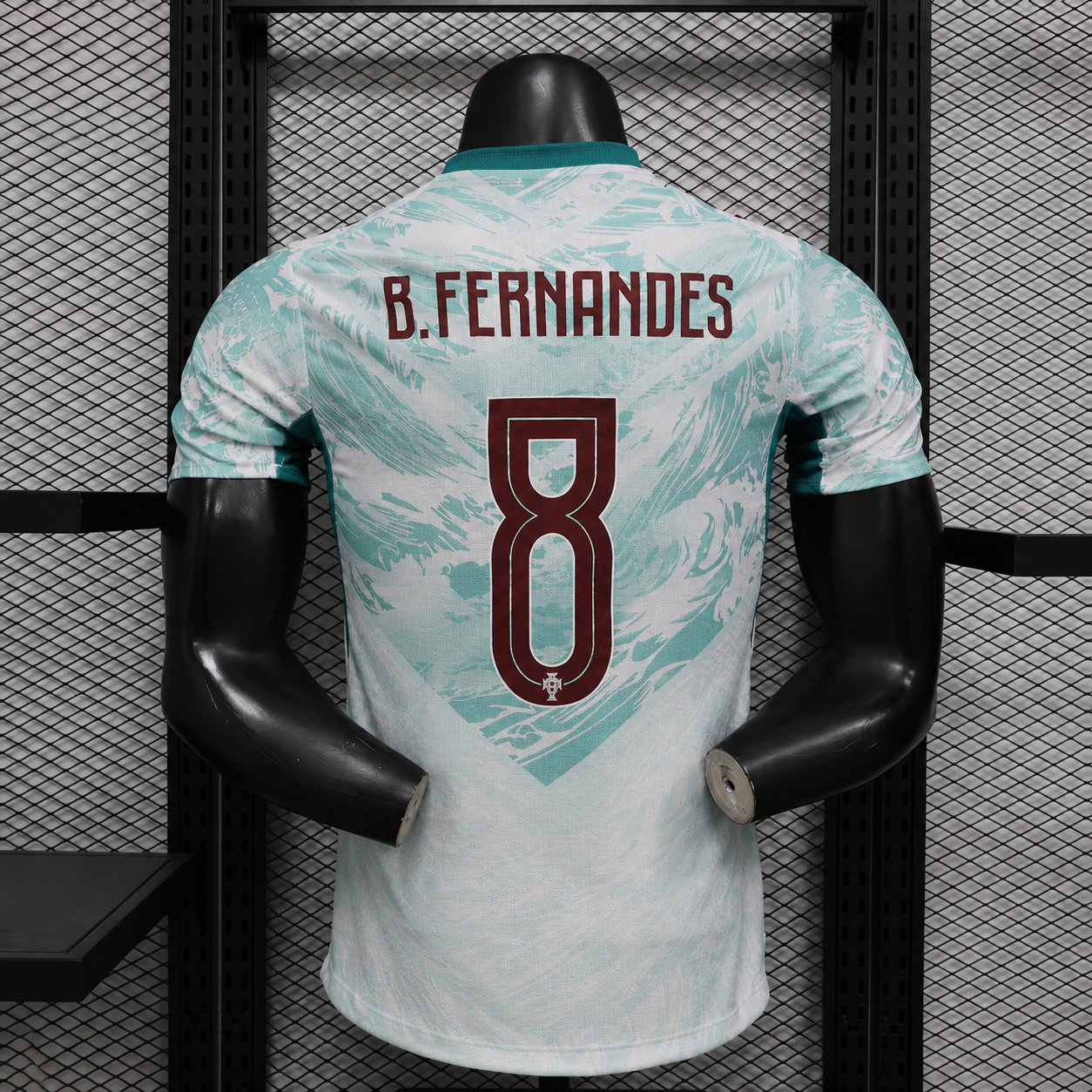 Tricou Portugalia  Away Kit - B.Fernandes 8 Player Version