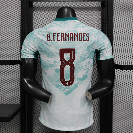 Tricou Portugalia  Away Kit - B.Fernandes 8 Player Version