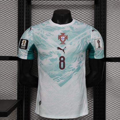 Tricou Portugalia  Away Kit - B.Fernandes 8 Player Version