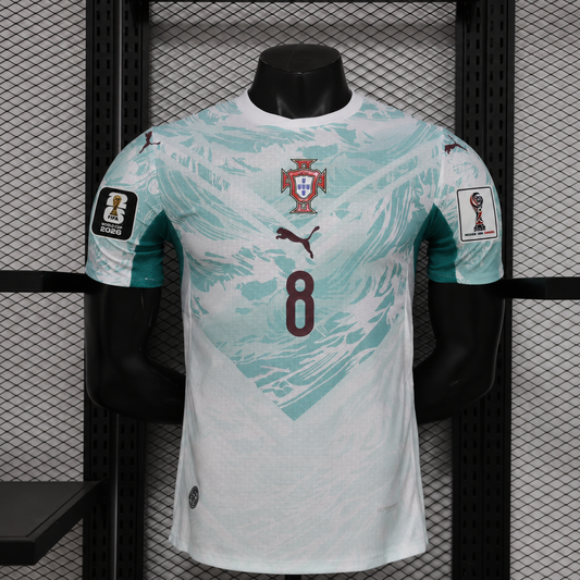 Tricou Portugalia  Away Kit - B.Fernandes 8 Player Version