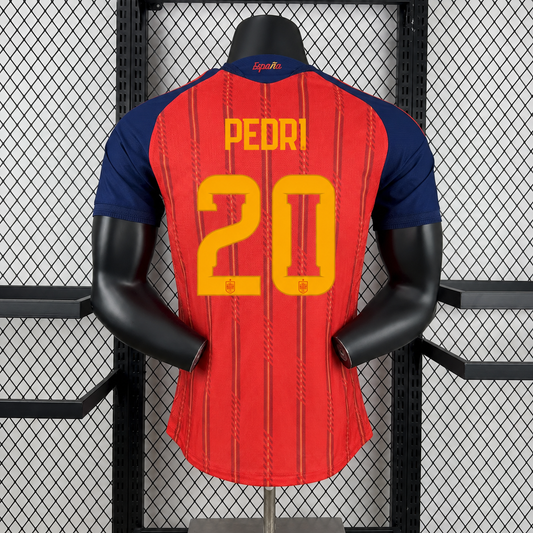 Tricou Spania Home Kit - Pedri 20 Player Version