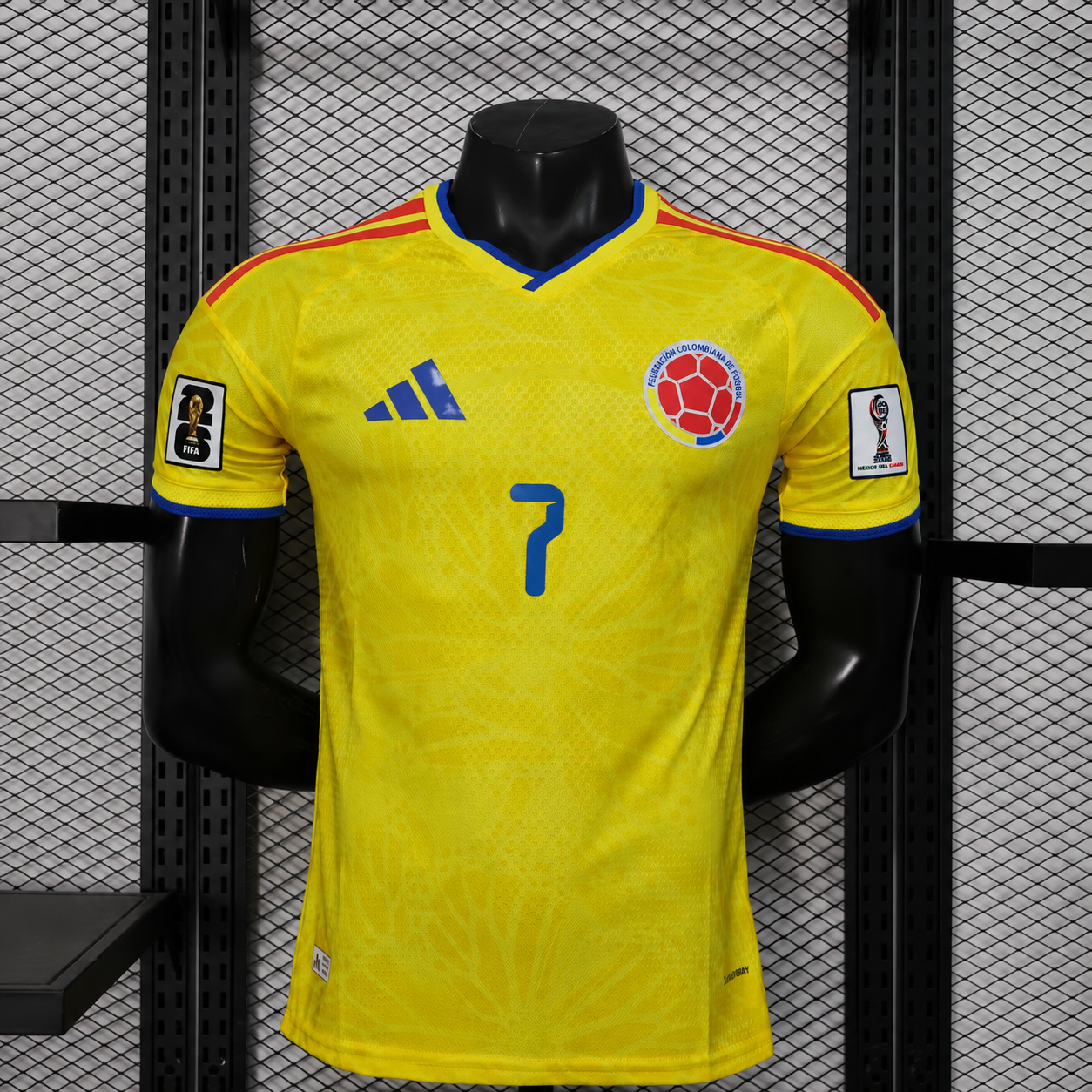 Tricou Columbia Home Kit - Luis Diaz 7 Player Version