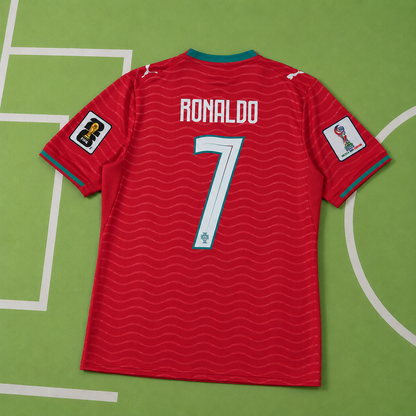 Tricou Portugalia Home Kit - Ronaldo 7 Fan Version