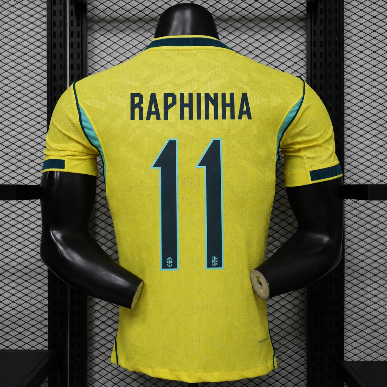 Tricou Brazilia Home Kit - Raphinha 11 Player Version