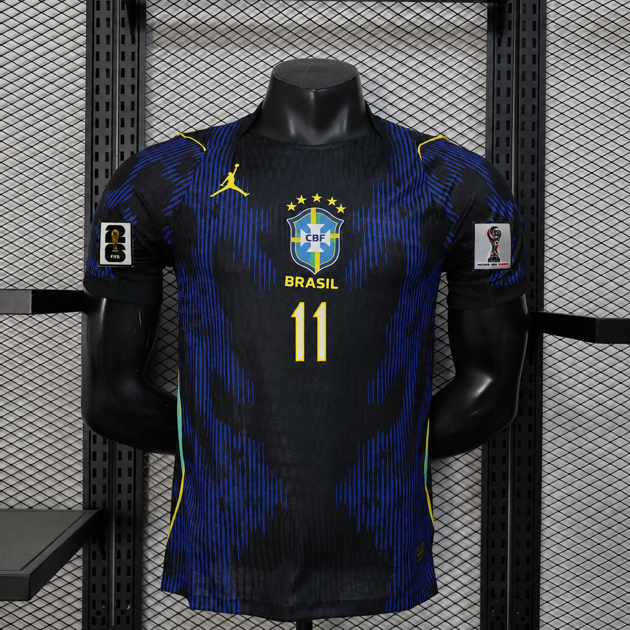 Tricou Brazilia Away Kit - Raphinha 11 Player Version