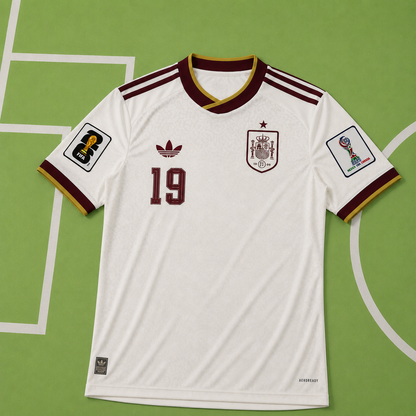 Tricou Spania Away Kit - Lamine Yamal 19 Fan Version