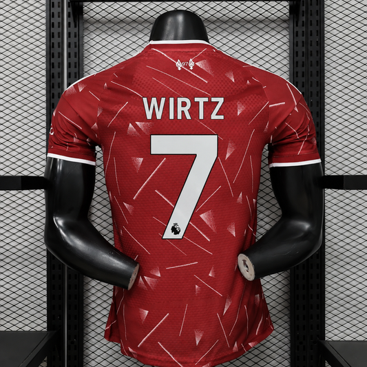 Tricou Liverpool 26/27 Home Kit - Wirtz 7 Player Version