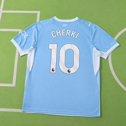 Tricou Man City Home Kit - Cherki 10 Fan Version