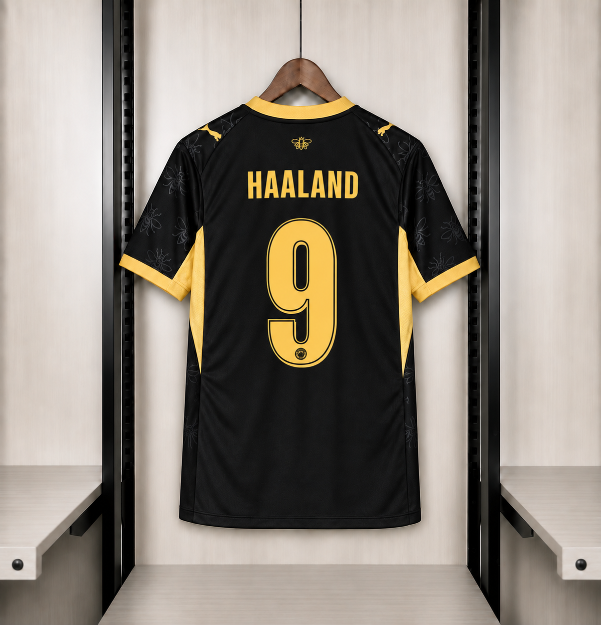 Tricou Man City 26/27 Away Kit - Haaland 9 Fan Version