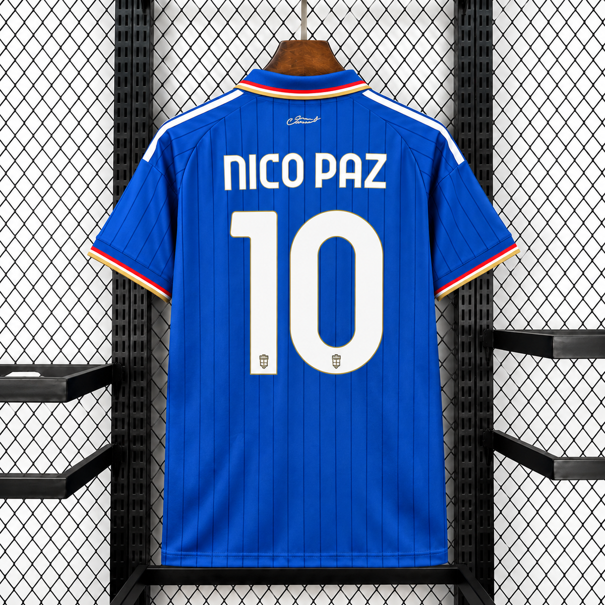 Tricou Como 1907 26/27 Home Kit - Nico Paz 10 Fan Version