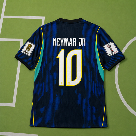 Tricou Brazilia Away Kit- Neymar Jr 10 Fan Version