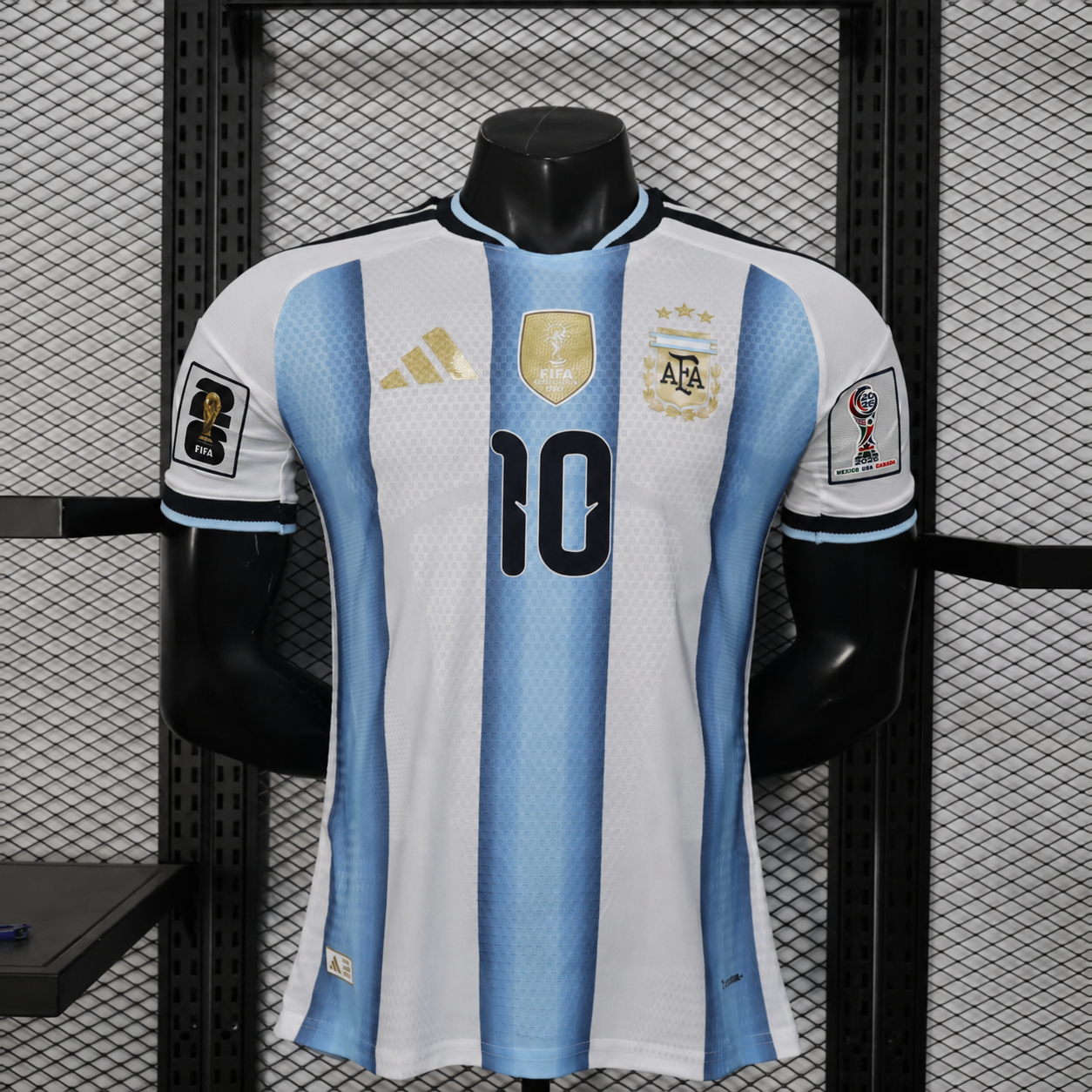 Tricou Argentina Home Kit - Messi 10 Player Version