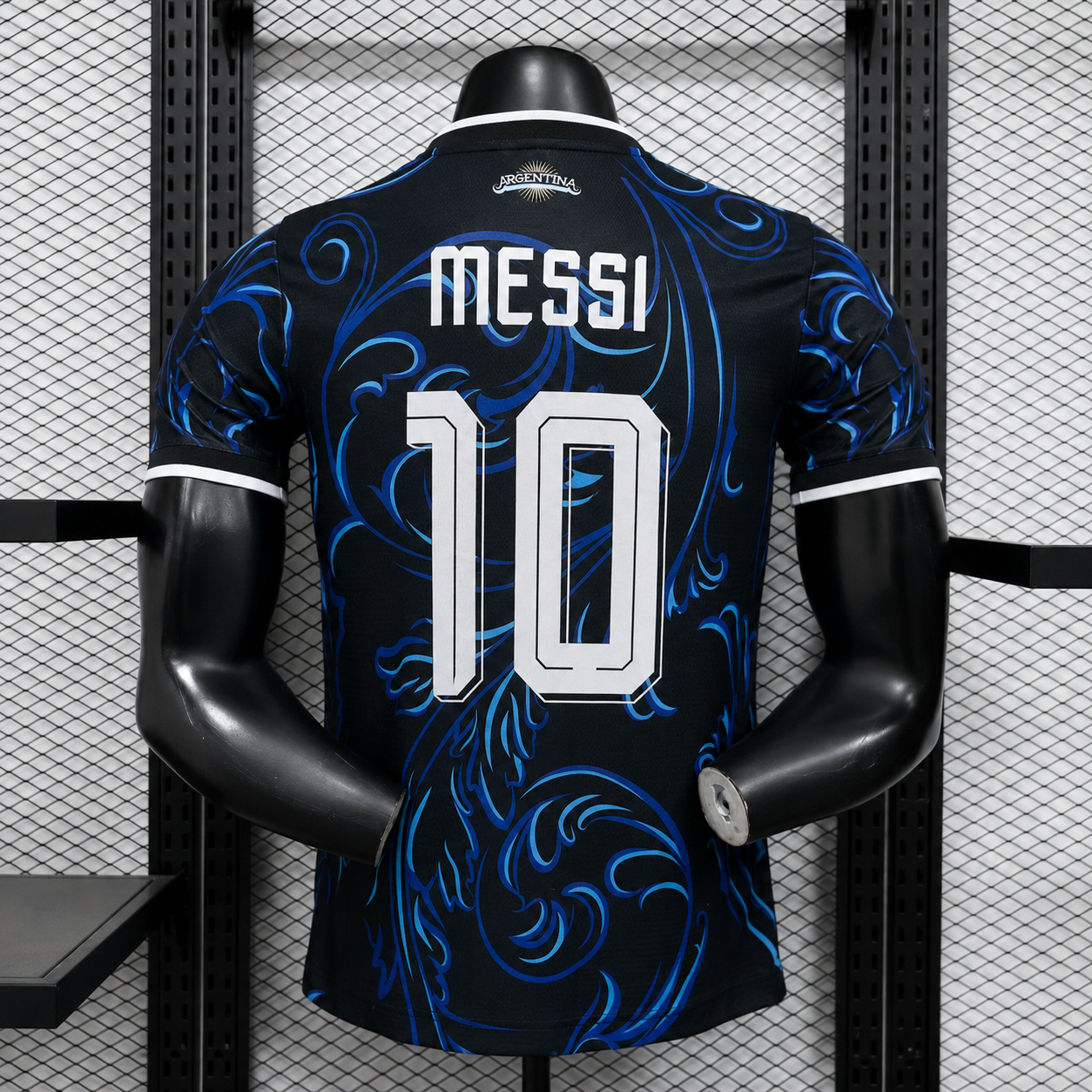 Tricou Argentina Away Kit - Messi 10 Player Version