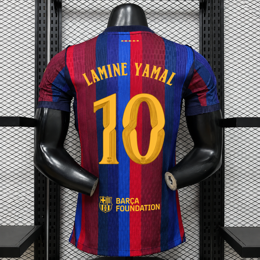 Tricou Barcelona 26/27 Home Kit - Lamine Yamal 10 Player Version