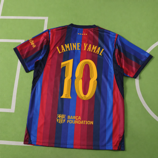 Tricou Barcelona 26/27 Home Kit - Lamine Yamal 10 Fan Version